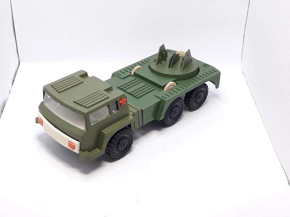 Vintage Toy Car Machine Toy Rocket Launcher Soviet Scale 1/87 USSR Rarity Old - Image 3 of 4