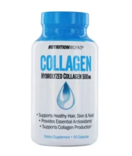 Nutrition Works Hydrolyzed Collagen 500 Mg - 90 Capsules