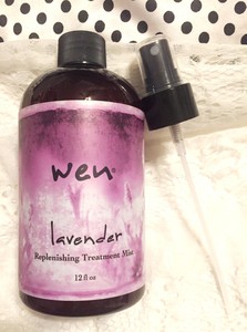 Wen By Chaz Dean 12oz Lavender Replenishing Hair Treatment Mist W