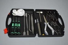 Clarinet Repair Tool Kit Parts - Pads Changing Set w/Hard Case Fast Ship USA