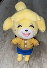 Animal Crossing Little Buddy Smiling Isabelle 8" Plush Stuffed Animal 2015