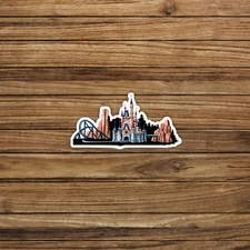 Enchanted Castle Sticker - Fairy Tale Fantasy Vinyl Decal for Disney Fans #1390