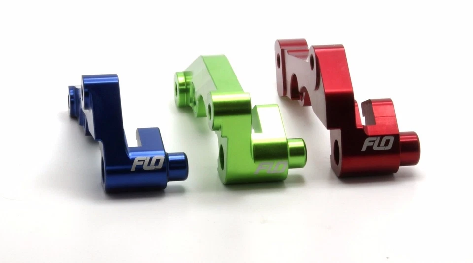 Soporte de pinza de freno negro Kawasaki Kx250F Kx450F 260 mm de Flo Motorsports Foto 2 de 2