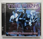 The Firm - Hammersmith Broadcast 1984 - CD NEW & SEALED