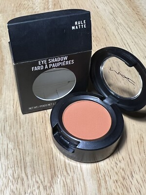 MAC Matte Eye Shadow RULE Authentic Full Size New in Box Free Shipping