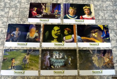 SHREK 2 - Der tollkühne Held kehrt zurück 8 AUSHANGFOTOS Geman Lobby Cards  ´04