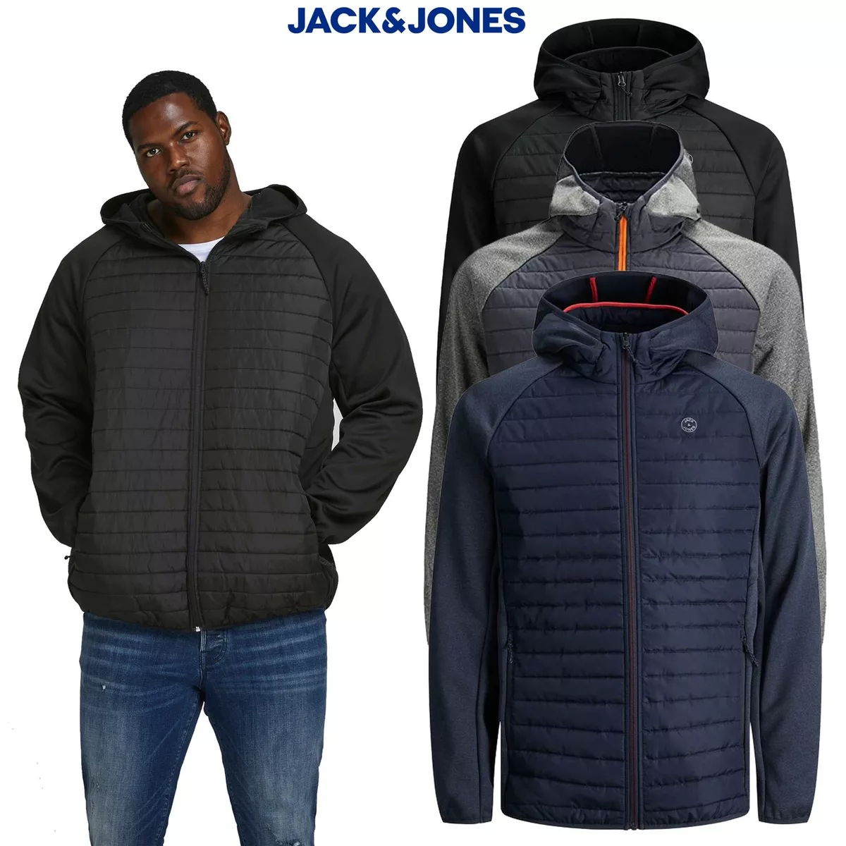 Jack & jones top multi quilted jacket