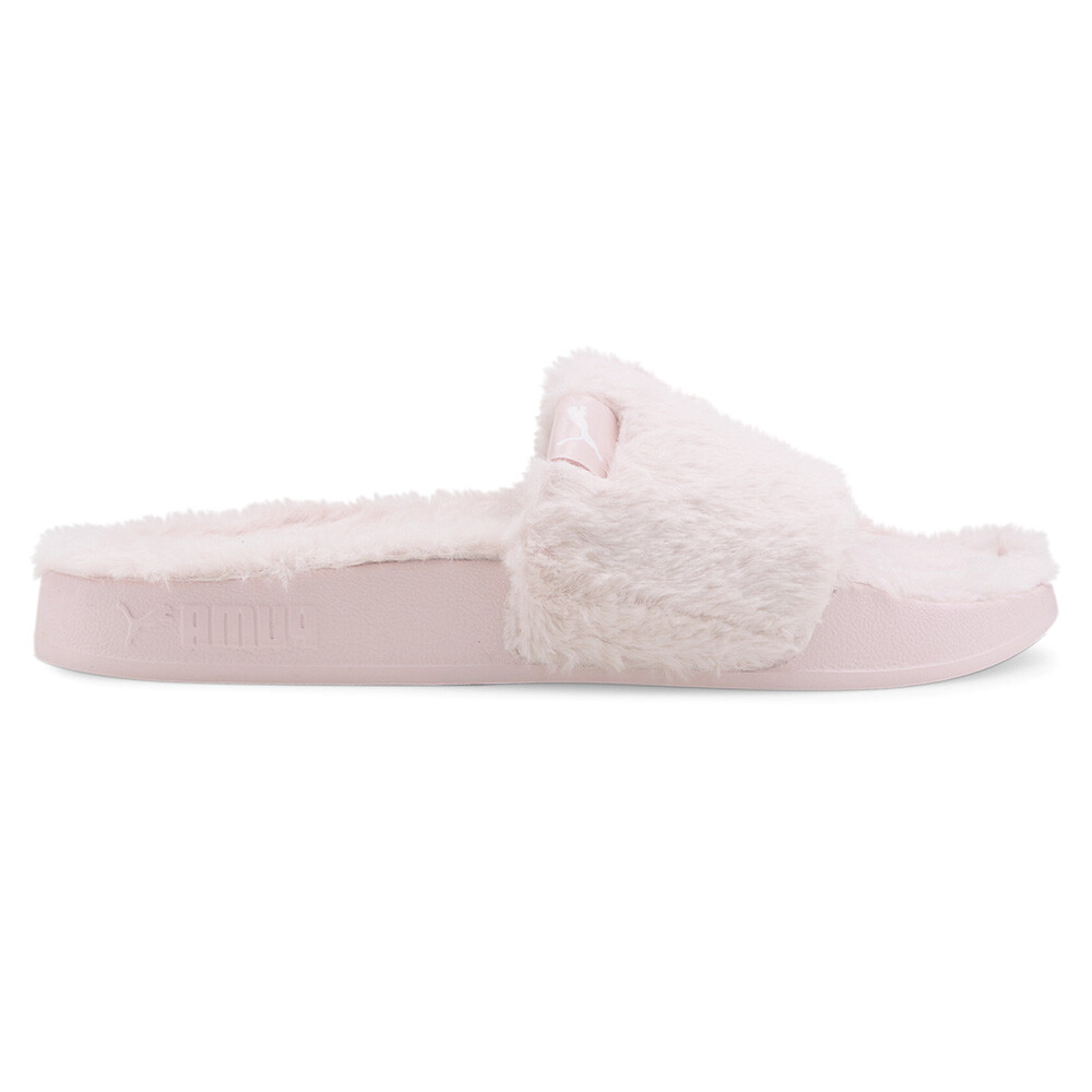 Повседневные женские босоножки Puma Leadcat 2.0 Ylm Fluff Slide розового цвета 38580302