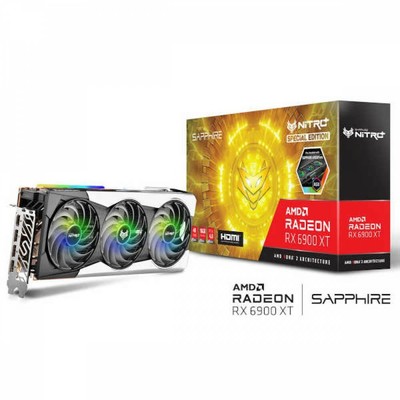 Sapphire Video Card NITRO+ Radeon RX 6900 XT OC SE PCI-Exp 4.0 