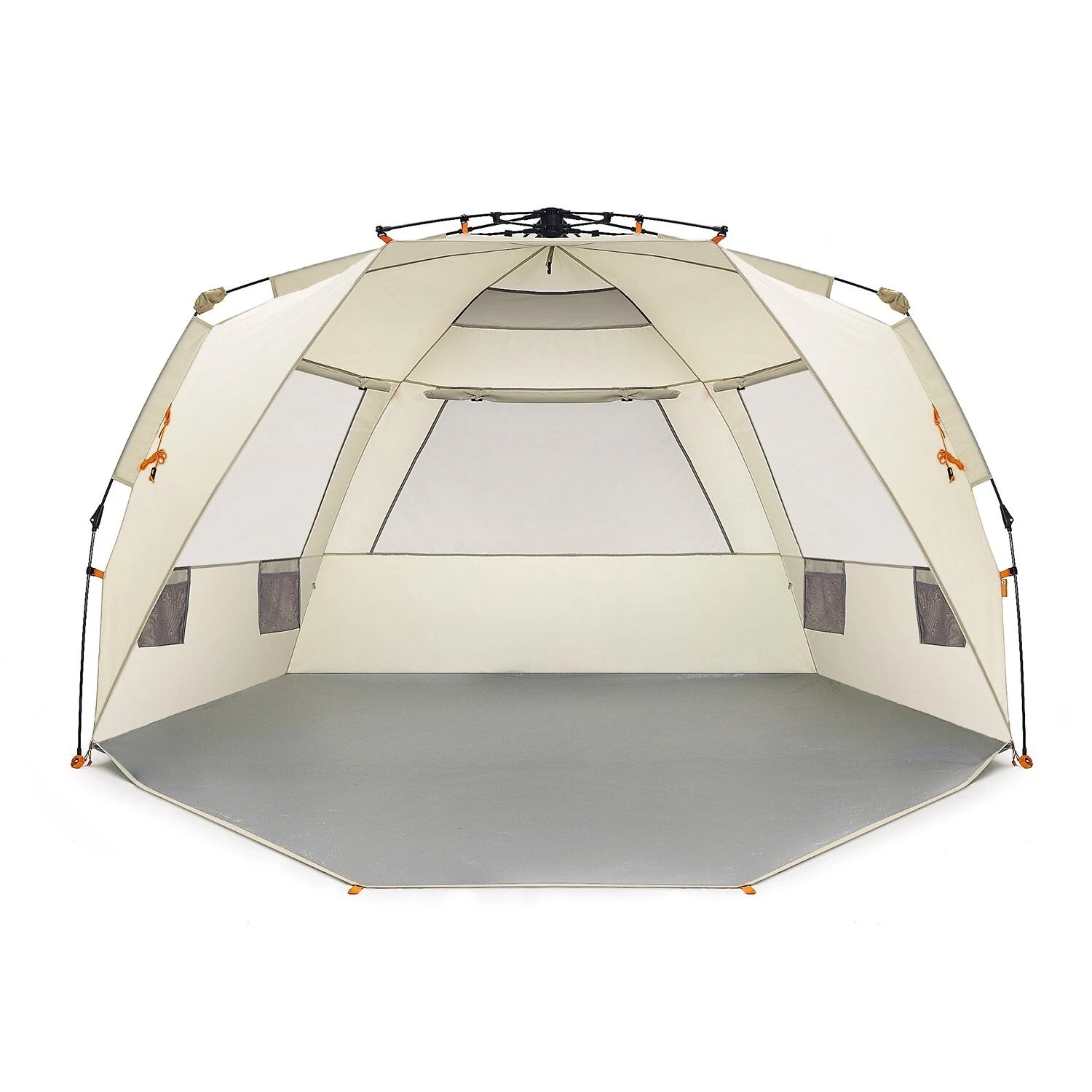 Easthills Outdoors Instant Shader Deluxe XL Beach Tent Easy Up 99" Wide for 4...