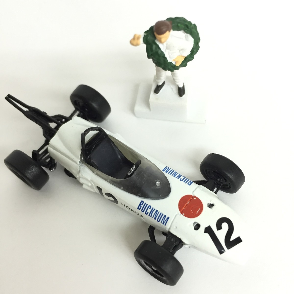 Time Slip Glico Miniature Figure Car F1 Honda RA-272 12 Time Slip Glico Miniature Figure Car F1 Honda RA-272 12