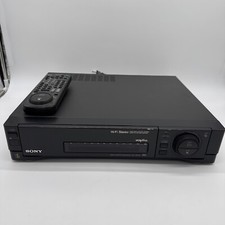 Sony SLV-750HF VCR w/ Remote  Power Cord  READ DESCRIPTION - Parts Only