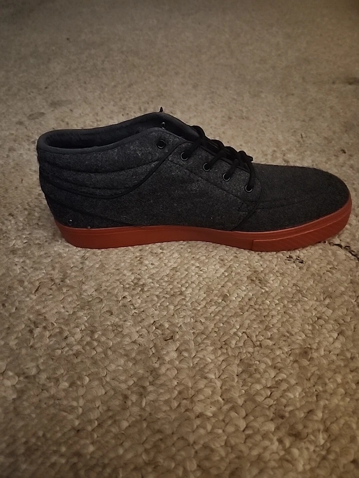 Nike Hombres SB Stefan Janoski Gris Zapatos de Monopatín Tenis 599637-008 Talla 9.5 Foto 3 de 4