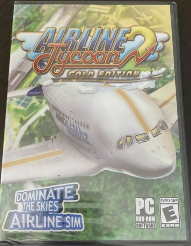 Airline Tycoon 2 Gold Edition Dominate The Skies Airline Simulator NEW SEALED