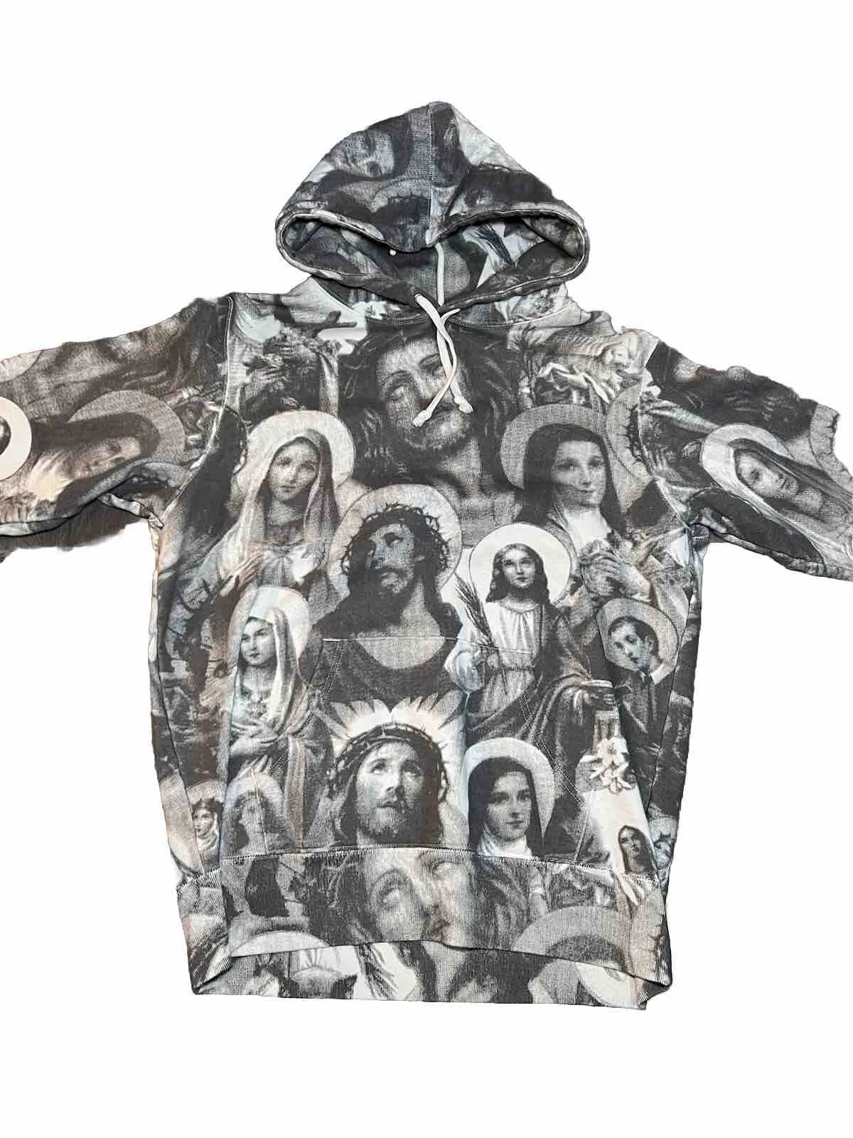 Taille : M Supreme Sweat à capuche Jesus and Mary