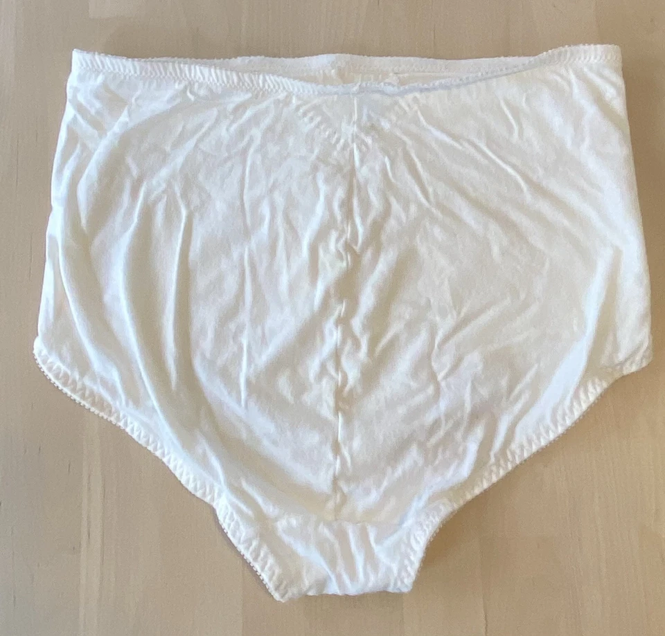 Vintage JC Penny Granny Panties Adonna Style 3450 XL X Large Cotton Spandex - Image 2 of 4