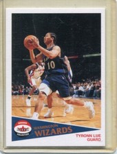 2001-02 Fleer Shoebox - TYRONN LUE - Footprints #84 - WASHINGTON WIZARDS #d/150