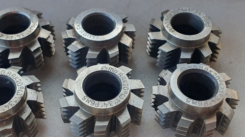 Hob cutter m0.8 NSS 20 degrees gear thread involute Lot 10pcs+ - Picture 4 of 6