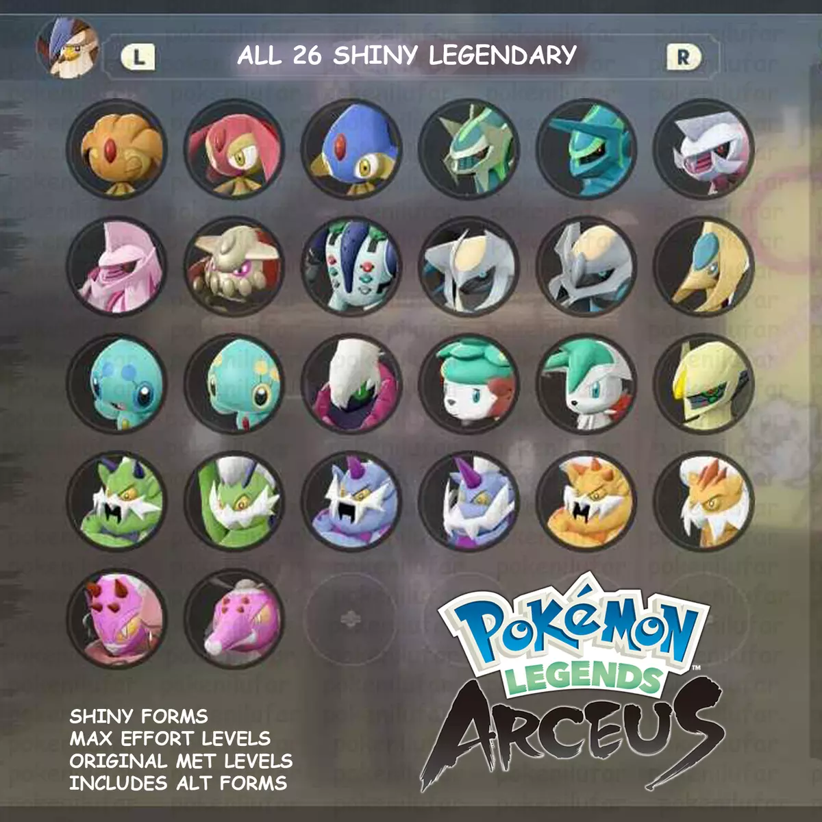 Pokémon Legends Arceus: How to Catch Every Legendary Pokémon