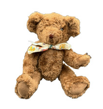 FAO Schwarz Fifth Avenue Jointed Dark Brown Teddy Bear