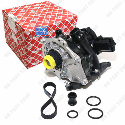 FEBI Water Pump Thermostat Housing Assy For Audi VW 1.8T 2.0T EA888 Gen3 Engine