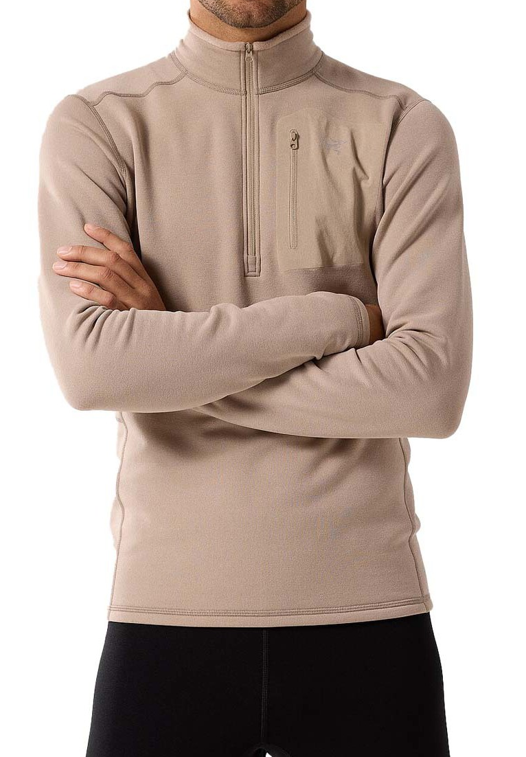 ジャケット・アウター Arcteryx Heavyweight Rho Pullover Arc'teryx RHO (AR) Heavyweight 1/2 Zip Neck Fleece Smoke Bluff