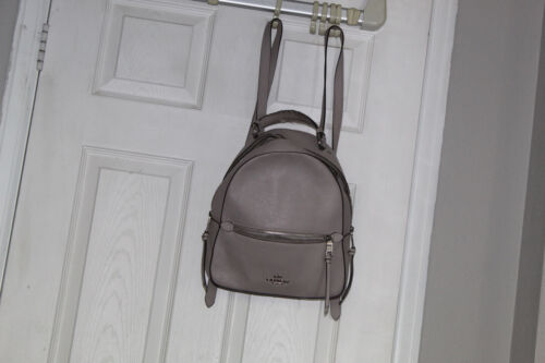 ZAINO COACH F76624 BELLO E RARO TAUPE MADE IN PHILIPPINES - Foto 2 di 7