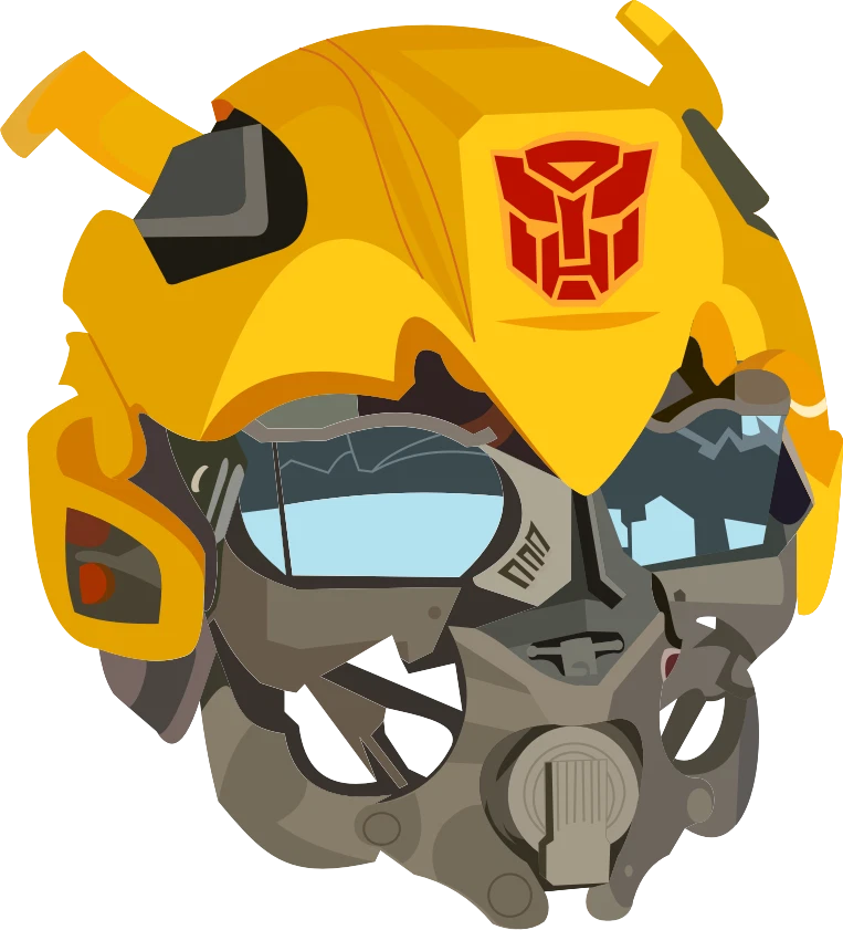 Bumblebee sticker transformers autobots weatherproof bumper vinyl decal