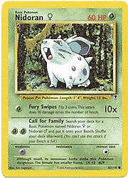 Legendary Collection 82/110 Nidoran (M) Pokemon Card 