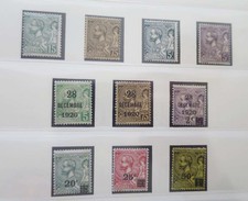 MONACO 1920-1922 Collection soignée n° 44 à 53 complet vh12 /et1637