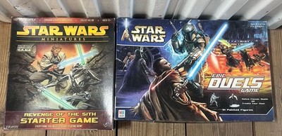 Star Wars Epic Duels & Revenge of the Sith Starter Game Replacement Parts Lot