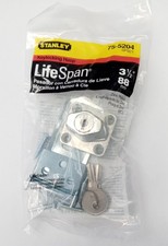 Stanley 3-1/2 Keylocking Steel Safety Hasp 75...