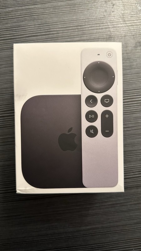 NEW IN BOX Apple TV 4K (3rd Gen) 128GB Wi‑Fi+Ethernet MN893LL/A