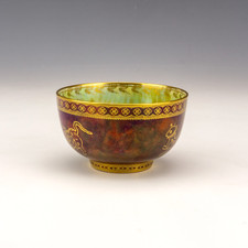 八角形 Fairyland Lustreドラゴン アンティーク WEDGWOOD 八角形