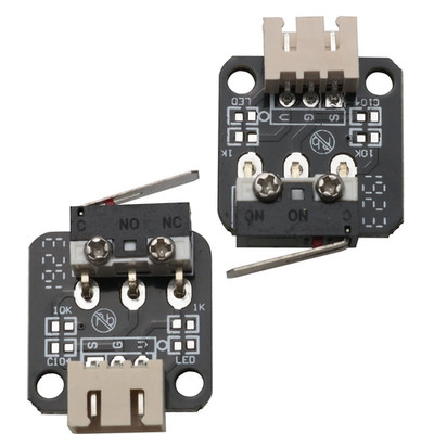 2PCS X/Y/Z Axis End Stop Limit Switch, 3D Printer End Stop Switch 3Pin N/O N/C C