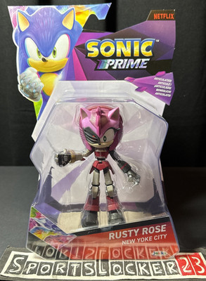 Rusty Rose Sonic Prime Netflix Sonic the Hedgehog 5'' Action Figure (2023) SEALED