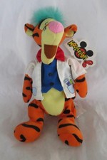 Mad Scientist Tigger Bean Bag Plush Toy