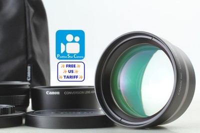w/Pouch   MINT  Canon TC-DC58D Telecon Lens LA-DC58K adapter Powershot G10/G11