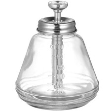 180 ML Alcohol Pump Push Glass Bottle Dispenser Press Solvent down