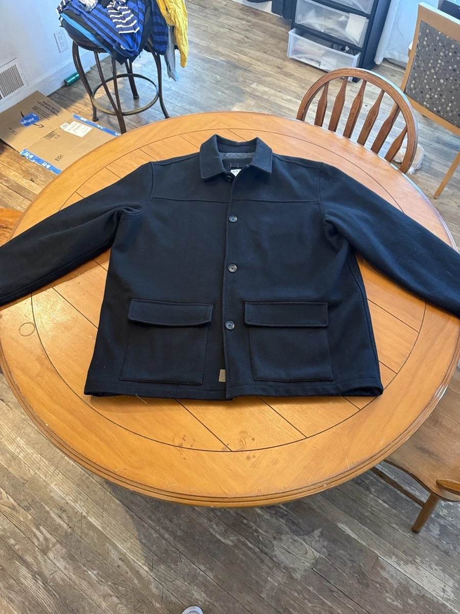 Old Navy Black Coats, Jackets & Vests Wool Outer Shell for Men for