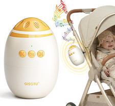 Baby Stroller Rocker with Adjustable Vibration Speed and 11 Soothing White Noise