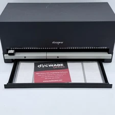 DiscGear Selector 100E CD DVD Blu-Ray Video Game Storage Disc Organizer Black