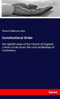 Thomas Thellusson Carter | Constitutional Order | Taschenbuch | Englisch (2019)