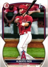 2023 Bowman Draft - Alberto Rios #BD-168 (RC)