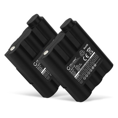2x Ersatz Akku für Alan BATT-5R Midland PB-ATL/G7 BATT5R Alan BATT5R 700mAh