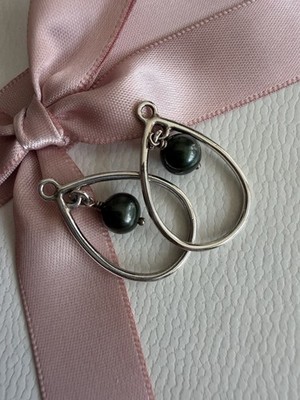 Pandora Ohrringe Mix & Match Compose  Grüne Perle Tropfen 290614