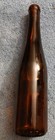 Vintage Brown Glass Bottle 4/5 Pint Embossed Lettering Near Bottom — photo 3