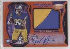 2021 Certified Freshman Fabric Signatures Mirror Orange Jacob Harris Auto 10uy