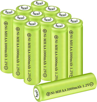 NI-MH AA 1000Mah 1.2V Battery,High Performance Double a Rechargeable Batteries f