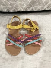 Harper Canyon Girls Penelope Strappy Sandal Multicolor Toddler Size 9 NWT